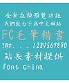 FC Brush Regular script Font-Traditional Chinese