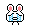 0316 50 Pixels small white rabbit Free emoji downloads rabbit emoticons rabbit emoji 