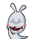 20 Rabbit smiling face Emoticons Gifs Downloads emoji