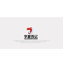 Permalink to ‘Huaxia Zhuanji’ culture communication co., LTD Logo-Chinese Logo design