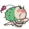 16 Cartoon Echinopsis Tubiflora Emoticons Emoji