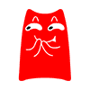 Red cat animated emoticons downloads