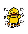 Lovely ducks animated emoticons downloads