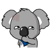 Cute koala communicator gifs emoticons