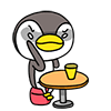 Penguin Mr. office communicator emoticons