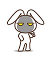 Silence the rabbit animated emoticons downloads