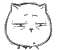 Obscene Cat animated emoticons