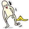 Mr Banana happy emoticons