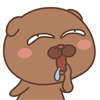 Coffee bear funny animated emoticons