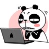 Lovely Panda twitter emoticons