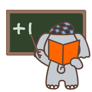 Cartoon elephant instant messenger emoticons