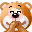 Cute teddy bear animated emoticons