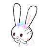 Peter Rabbit cute smiley emoticons