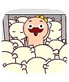 Crazy crowded subway animated emoticons download