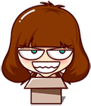 Play cute carton girl free animated emoticons