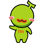 Play cute green Hami melon animated emoticons