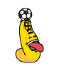 The World Cup Larva emoticons for email download