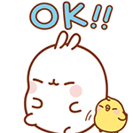 Molang QQ office communicator emoticons emoji