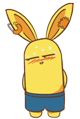 Juvenile delinquent rabbit asian emoticons download