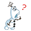 Frozen snowman animated emoticons emoji download