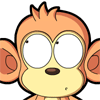 Naughty monkey communicator emoticons