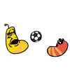 The World Cup Larva emoticons for email download