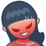 Play cute little girl emoticons 