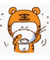 Play cute Baby tiger emoticons emoji
