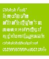 Beautiful flowers Font-Simplified Chinese