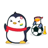 The World Cup penguin gifs emoticons