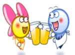 Cute cartoon worm emoticons downloads
