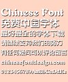 Hazy Bold Figure Font-Simplified Chinese