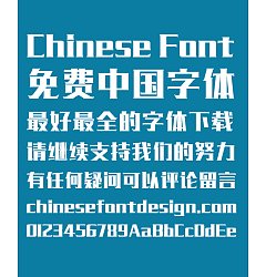 Permalink to Zao zi Gong fang Elegant Bold Figure Font-Simplified Chinese