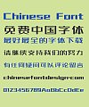 Free commercial! ZhanKu Senior Boldface Font Revision 1.13-Simplified Chinese