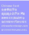 Leisurely life Font-Simplified Chinese
