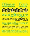 Dancing stars Font-Simplified Chinese