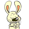 24 Dirty rabbit chat emoji gifs