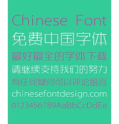 Permalink to Hypocrite Sharp Slim v 4.0 Font-Simplified Chinese