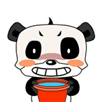 music panda funny chat emoji download