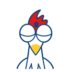 32 Funny animated gifs emoji rooster to download