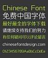 Take off&Good luck Wise And Farsighted Bold Figure W1 Font-Simplified Chinese