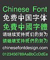 Prince Bold Figure Font-Simplified Chinese-Traditional Chinese