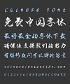 NingDuan Write writing brush Running script Font-Simplified Chinese