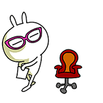 16 Funny Tuzki bunny workaholic gifs emoji download