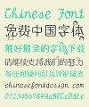 Funny Waves Chinese Font-Simplified Chinese
