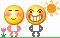 23 Happy yellow face emoji gifs