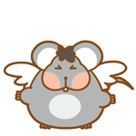57 Super funny obese mice emoji gifs to download