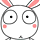 17 Make you happy little rabbit emoji download