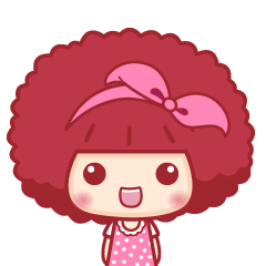16 Cute little girl doll funny emoji gifs – Free Chinese Font Download