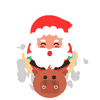 Happy New Year happy Christmas 2016 emoji gifs